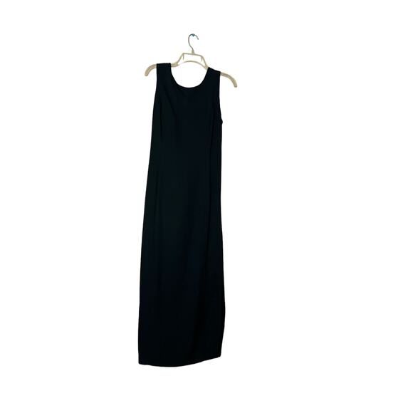 Vintage Virgo II backless full-length dress sleeveless Sz 12 Virgo II - Picture 6 of 11